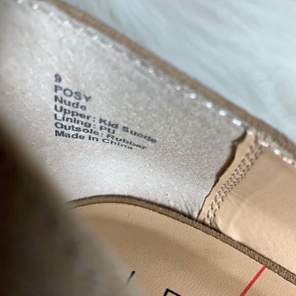 Sole Society Posy Kid Suede Pumps Size 9 - Picture 5 of 6